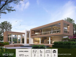 แบบบ้านโมเดิร์น