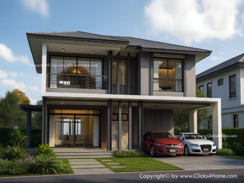 แบบบ้านสองชั้น