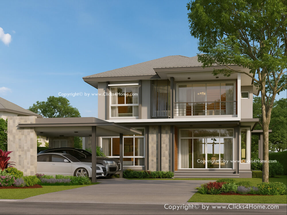 แบบบ้านสองชั้น