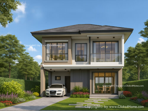 แบบบ้านโมเดิร์น