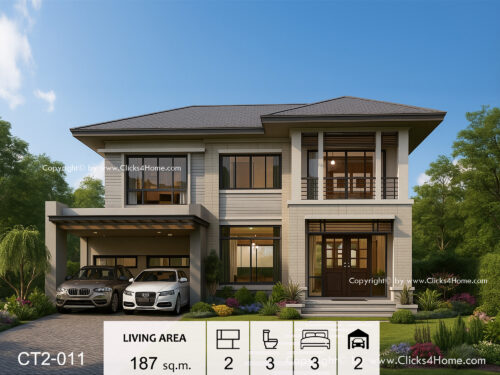 แบบบ้านสองชั้น