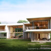 แบบบ้านสองชั้นทรงโมเดิร์น