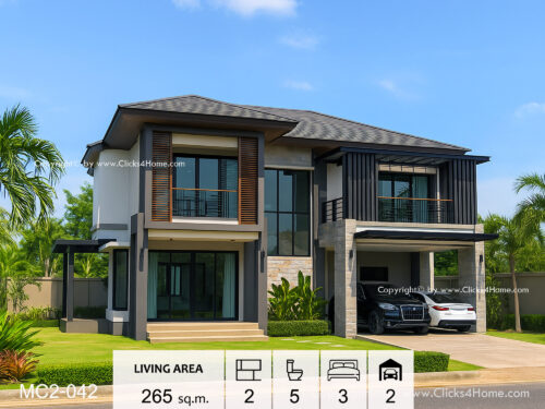 แบบบ้านสองชั้น