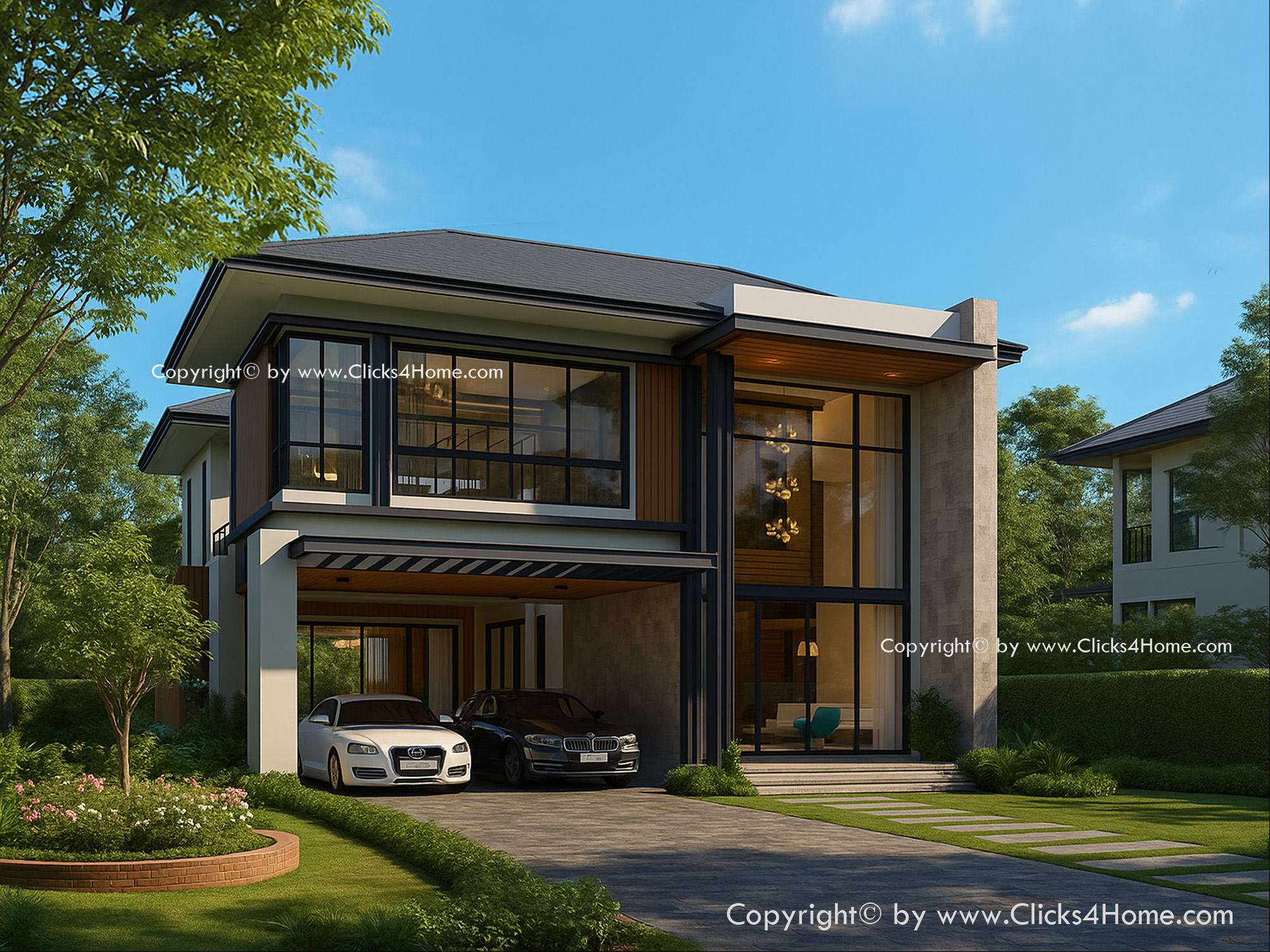 แบบบ้านสองชั้น