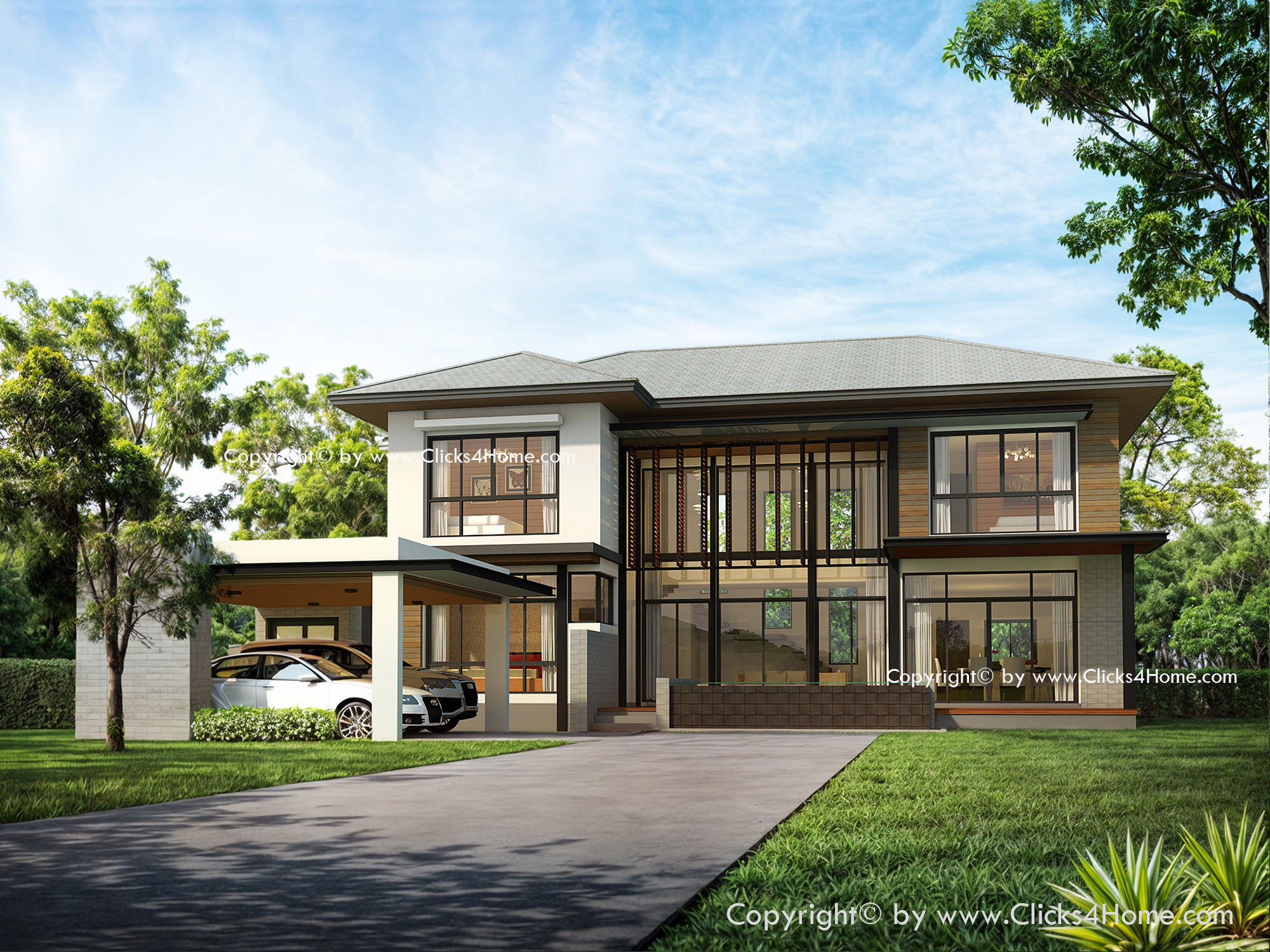 แบบบ้านสองชั้น