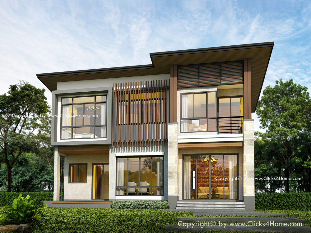 แบบบ้านสองชั้น