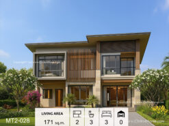 แบบบ้านโมเดิร์นสองชั้น