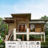 แบบบ้านโมเดิร์นยกพื้น
