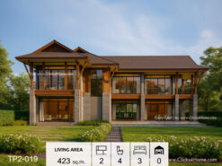 แบบบ้านสวยสองชั้น
