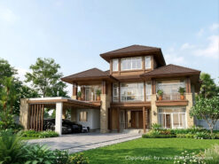 แบบบ้านสามชั้นสวยๆ