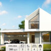 แบบบ้านสองชั้นทรงนอร์ดิก