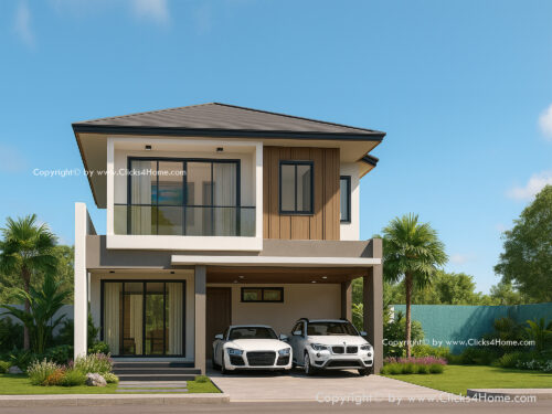 แบบบ้านโมเดิร์น